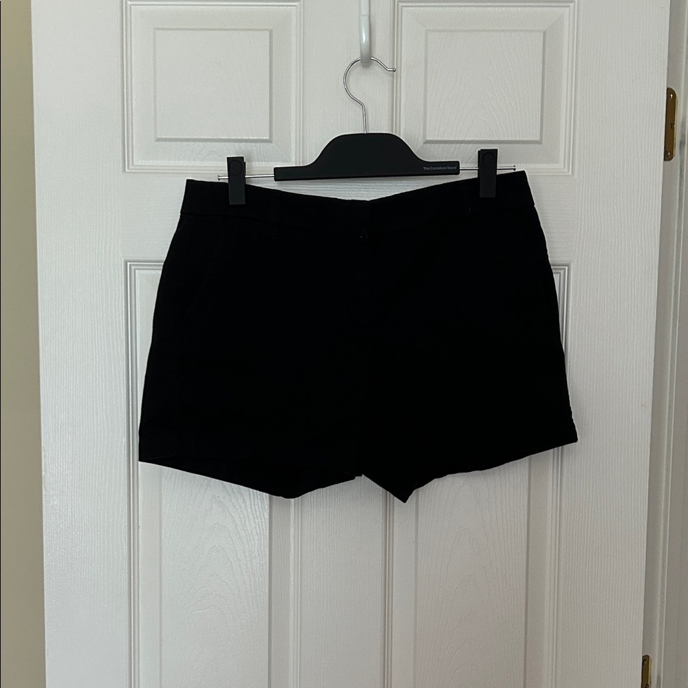 J. Crew Women's 100% Cotton Black Shorts Size 8